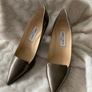 Jimmy Choo stilettos Champaign beige